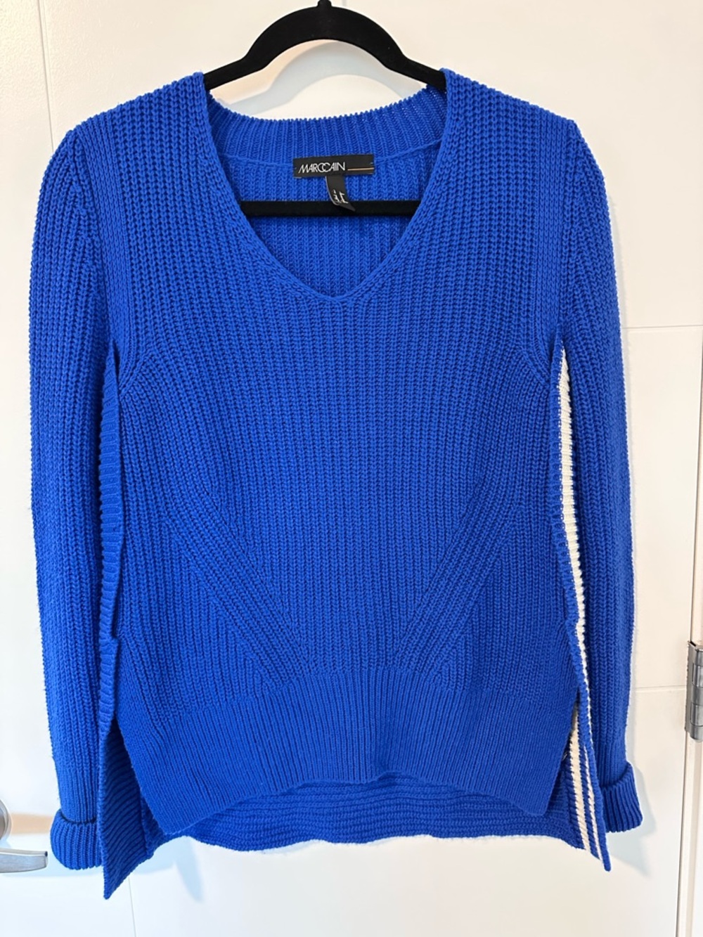 Marc Cain Wool Cashmere Blend Ribbed Pullover - Picture 6 of 14
